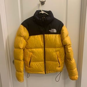 1996 Retro NUPTSE Down Jacket Yellow/Black